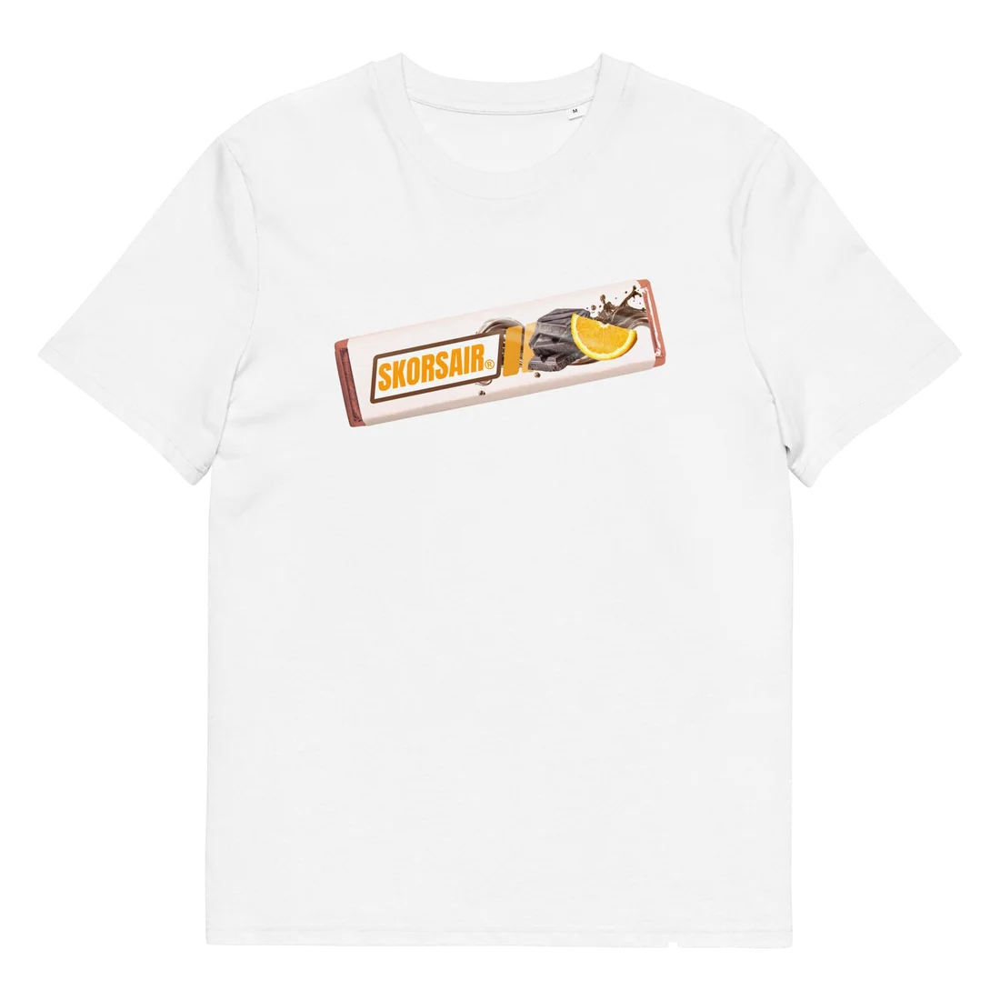 T-shirt Chocolat Noir Orange SKORSAIR